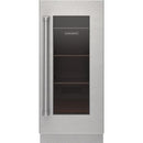  Sub-Zero Stainless Steel Glass Door Panel 9029161 IMAGE 1