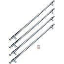  Bertazzoni Handle Kit for 36 French Door Refrigerator HK36HERFDX IMAGE 1