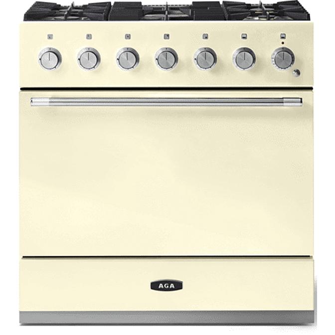 AGA 36-inch Mercury Dual Fuel Range with True European Twin Fan Convection AMC36DF-OYS IMAGE 1