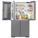 Dacor 36-inch, 22.8 cu. ft. Counter-Depth French 4-Door Refrigerator with Reveal™ Doors DRF36C500SR/DA IMAGE 3