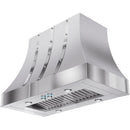  Elica 48-inch Disegno Series Oristano Hood Shell EORX48SS IMAGE 1