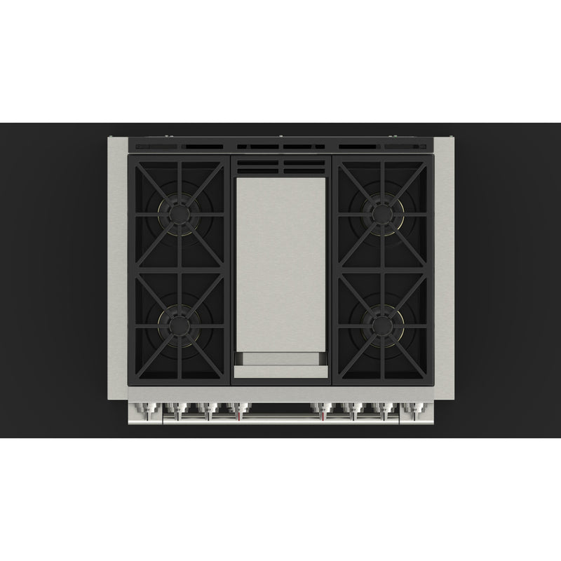 Fulgor Milano 36-inch Freestanding Gas Range with Convection Technology F6PGR364GS2 IMAGE 6