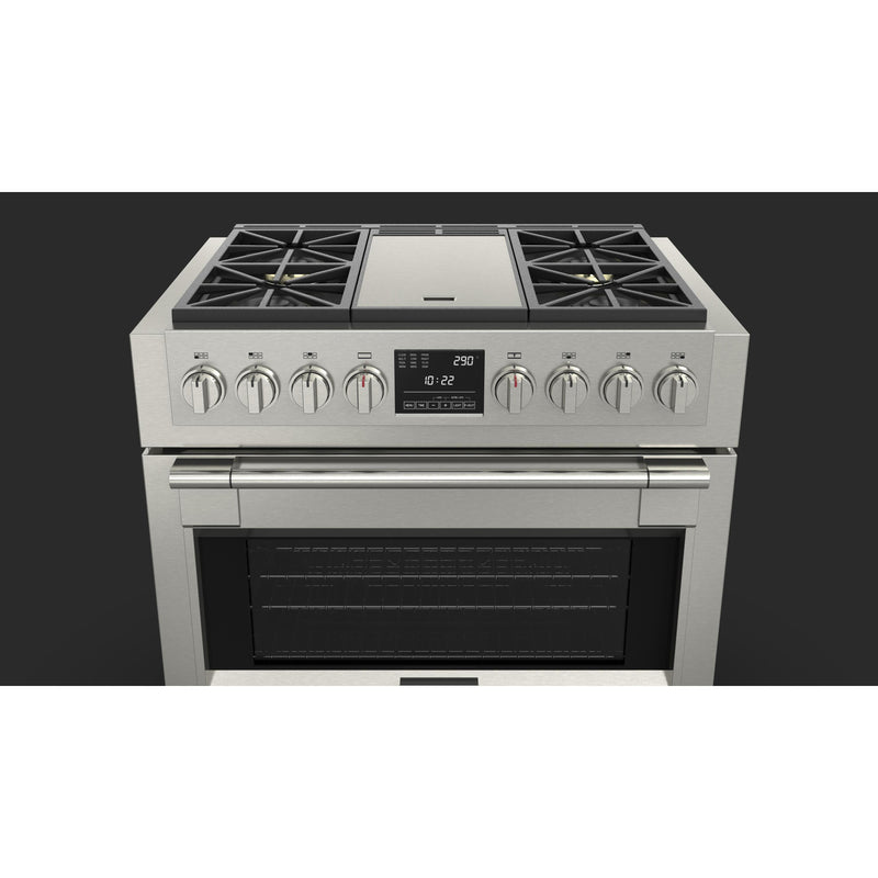 Fulgor Milano 36-inch Freestanding Dual-Fuel Range with Convection Technology F6PDF364GS1 IMAGE 10