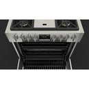 Fulgor Milano 36-inch Freestanding Dual-Fuel Range with Convection Technology F6PDF364GS1 IMAGE 3