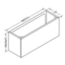  Vent-A-Hood 10FT Duct Cover WDCRND-18-24AS IMAGE 1
