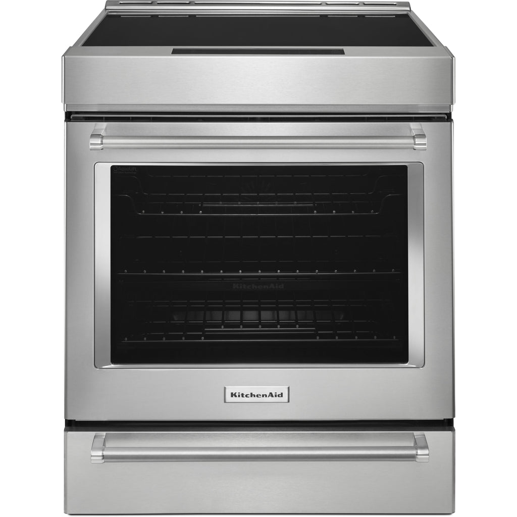 KitchenAid 30inch SlideIn Induction Range with Air Fry Technology KS