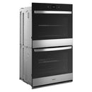  Whirlpool 27-inch Built-in Double Wall Oven WOED5027LZ IMAGE 3