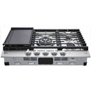 LG 30-inch Built-in Gas Cooktop with ThinQ® Technology CBGJ3027S IMAGE 4