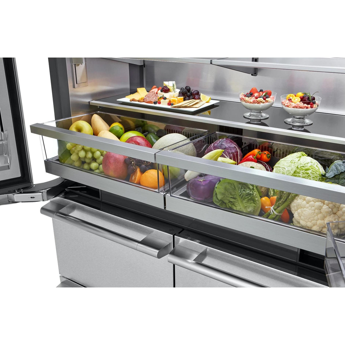 Signature Kitchen Suite 48-inch, 26 cu. ft. Built-in French 6-Door Ref