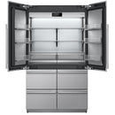 Signature Kitchen Suite 48-inch, 26 cu. ft. Built-in French 6-Door Refrigerator with Wi-Fi SKSFD4826P IMAGE 2