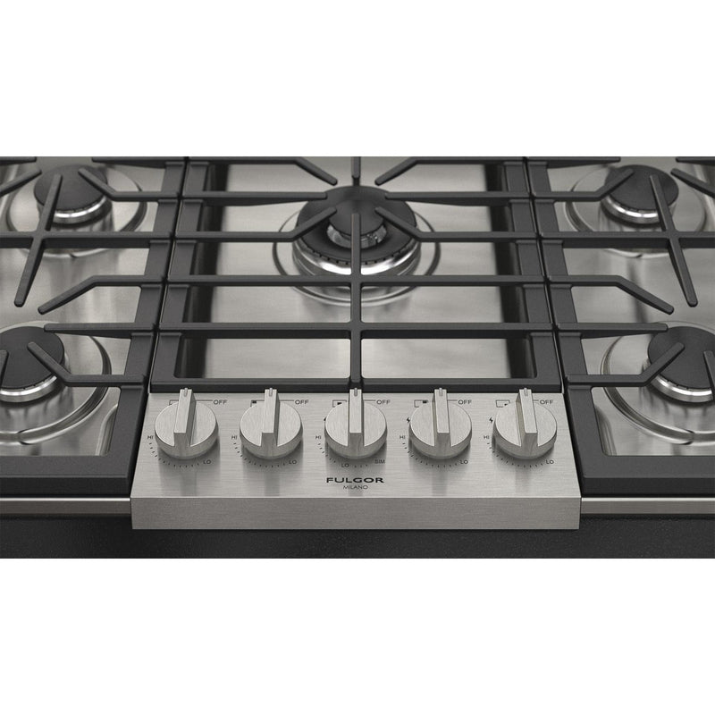Fulgor Milano 30-inch Pro Gas Cooktop F4PGK305S2 IMAGE 8