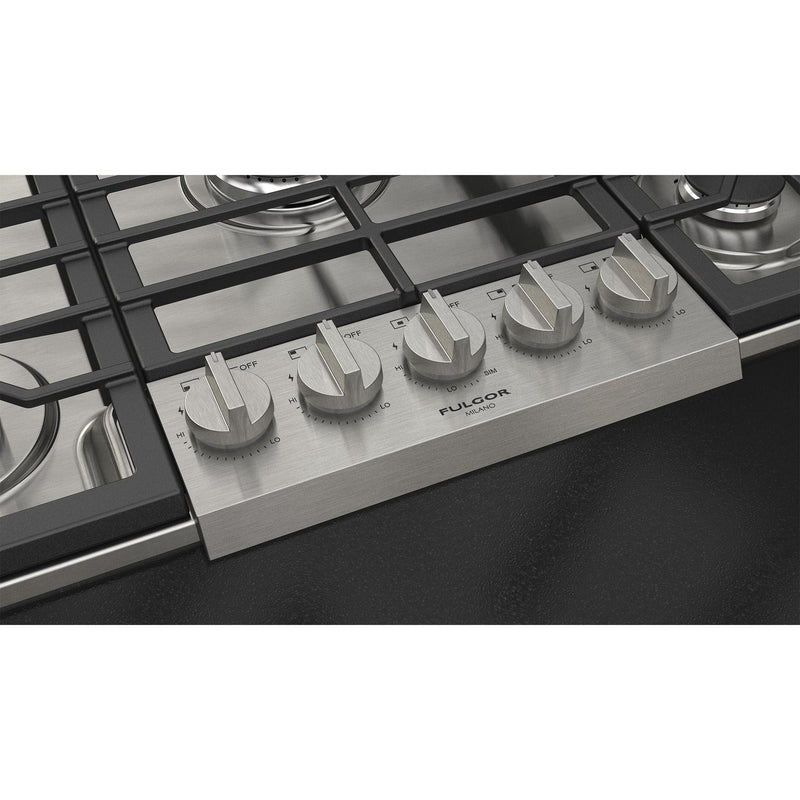 Fulgor Milano 30-inch Pro Gas Cooktop F4PGK305S2 IMAGE 9
