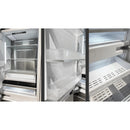 Fulgor Milano 30-inch, 16 cu.ft. Built-in Bottom Freezer Refrigerator with LED Lighting FM4BM30IFBI IMAGE 2