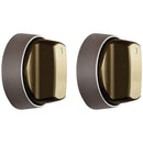  Wolf Brushed Brass Knob Kit 9056340 IMAGE 1