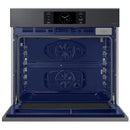  Samsung 5.1 cu. Ft. 7 Series Single Wall Oven with AI Camera, Flex Duo, and Steam Cook NV51CG700SMT/AA IMAGE 3