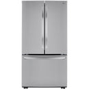 LG 36-inch, 23.0 cu. ft. French 3-Door Refrigerator with Smart Diagnosis LRFCC23D6S IMAGE 1