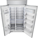 Signature Kitchen Suite 42-inch, 25.6 cu. ft. Built-in Side-by-Side Refrigerator with SpacePlus™ Ice System SKSSB4202S IMAGE 8