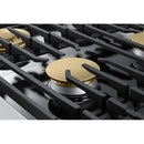 Dacor 48-inch Gas Rangetop with SmartThings Wi-Fi Connectivity DTT48T963GS/DA IMAGE 6