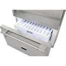 Fulgor Milano 36-inch, 18.5 cu. ft. Bottom Freezer Refrigerator with Ice Maker F7PBM36S2-R IMAGE 12