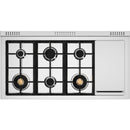 Bertazzoni 48-inch Freestanding Gas Range PRO486BTFGMROT IMAGE 3