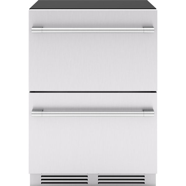 Zephyr 24-inch, 5.1 cu. ft. Drawer Refrigerator PRRD24C2AS IMAGE 1