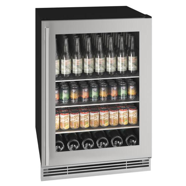 U-Line 117-Bottle 1 Class Wine Refrigerator UHBV024-SG02A IMAGE 1