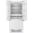 Fulgor Milano 36-inch, 19.8 cu. ft. Built-in French 3-Door Refrigerator with Ice Maker FM4BM36IFBI IMAGE 1