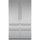 Thermador 48-inch, 26.7 cu. ft. Built-in French 6-Door Refrigerator with Home Connect T48BT120NS IMAGE 1