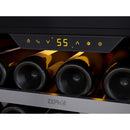  Zephyr 132-Bottle Full Size Dual Zone Wine Cooler PRW24F02CG IMAGE 5