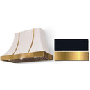  AGA 36-inch Cascade Series Wall Mount Range Hood AH3630CACBLKBB IMAGE 1