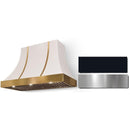  AGA 36-inch Cascade Series Wall Mount Range Hood AH3630CACBLKBN IMAGE 1
