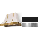  AGA 36-inch Cascade Series Wall Mount Range Hood AH3630CACMBLBN IMAGE 1