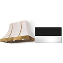  AGA 36-inch Cascade Series Wall Mount Range Hood AH3630CACMBLPC IMAGE 1