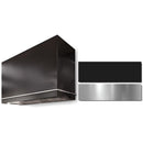  AGA 36-inch Loge Series Wall Mount Range Hood AH3630LGEMBLBN IMAGE 1