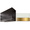  AGA 36-inch Loge Series Wall Mount Range Hood AH3630LGEWHTBB IMAGE 1