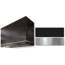  AGA 36-inch Loge Series Wall Mount Range Hood AH3642LGEMBLBN IMAGE 1