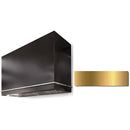  AGA 36-inch Loge Series Wall Mount Range Hood AH3654LGEBLKBB IMAGE 1