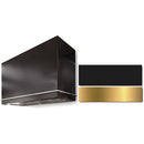  AGA 36-inch Loge Series Wall Mount Range Hood AH3654LGEMBLBB IMAGE 1
