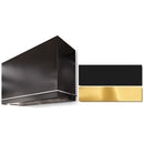  AGA 36-inch Loge Series Wall Mount Range Hood AH3654LGEMBLPB IMAGE 1