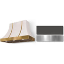  AGA 48-inch Cascade Series Wall Mount Range Hood AH4830CACSLTBN IMAGE 1