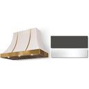  AGA 48-inch Cascade Series Wall Mount Range Hood AH4830CACSLTPC IMAGE 1