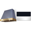  AGA 48-inch Euclid Series Wall Mount Range Hood AH4830EUCBLKPC IMAGE 1
