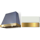  AGA 48-inch Euclid Series Wall Mount Range Hood AH4830EUCWHTBB IMAGE 1