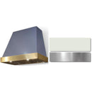  AGA 48-inch Euclid Series Wall Mount Range Hood AH4830EUCWHTBN IMAGE 1