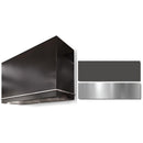  AGA 48-inch Loge Series Wall Mount Range Hood AH4830LGESLTBN IMAGE 1