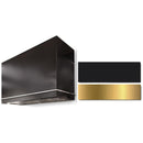  AGA 48-inch Loge Series Wall Mount Range Hood AH4842LGEMBLBB IMAGE 1