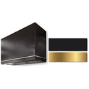  AGA 48-inch Loge Series Wall Mount Range Hood AH4854LGEMBLBB IMAGE 1