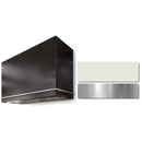  AGA 48-inch Loge Series Wall Mount Range Hood AH4854LGEWHTBN IMAGE 1