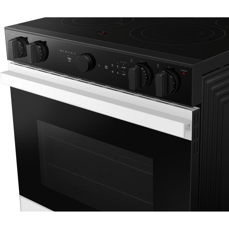  Samsung 6.3 cu. ft. Bespoke Smart Slide-In Electric Range NSE6DB850012/AC IMAGE 4