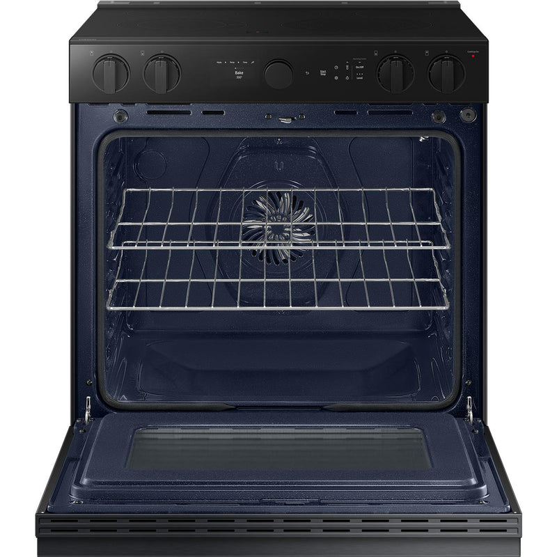  Samsung 6.3 cu. ft. Bespoke Smart Slide-In Electric Range NSE6DG8500MT/AC IMAGE 5
